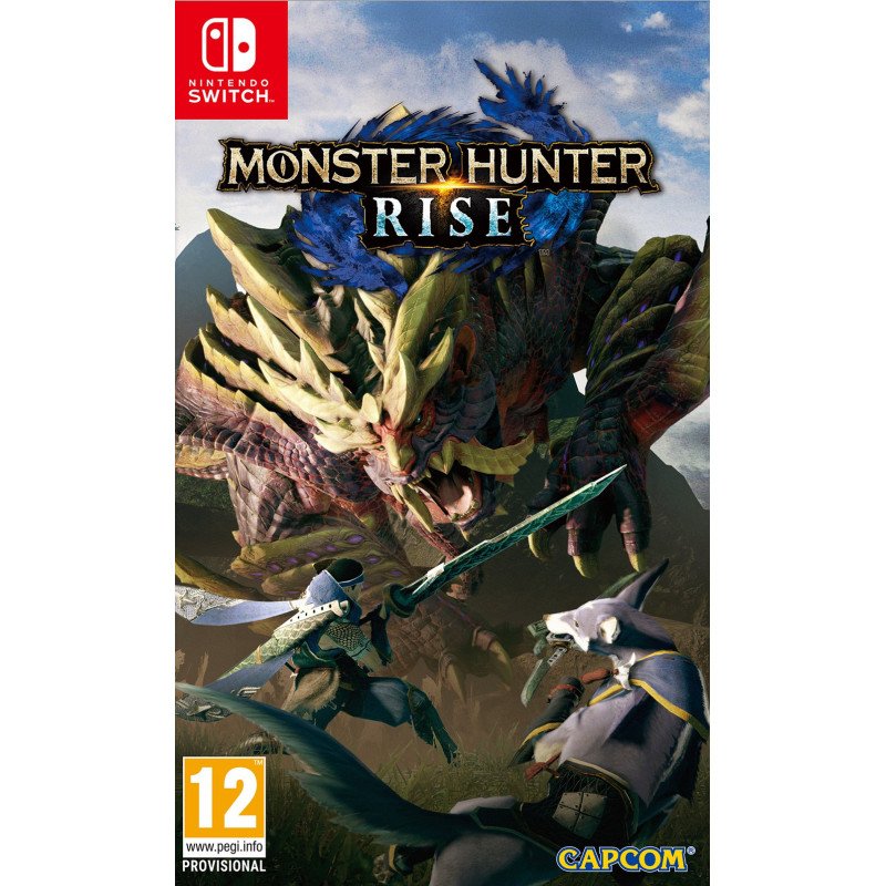 MONSTER HUNTER RISE NINTENDO SWITCH naudotas