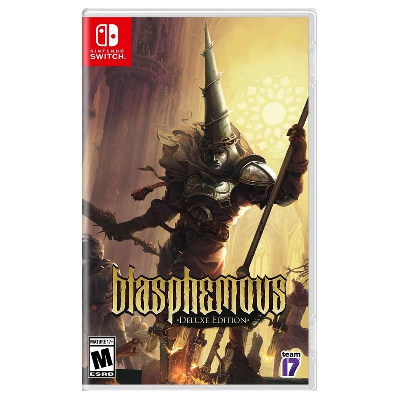 BLASPHEMOUS: DELUXE EDITION NINTENDO SWITCH naudotas