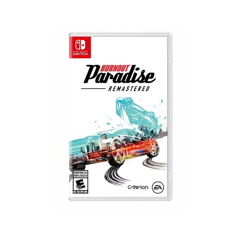 BURNOUT PARADISE REMASTERED NINTENDO SWITCH naudotas