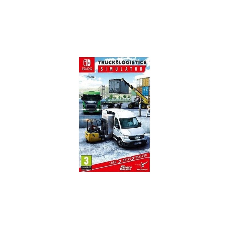 TRUCK &LOGISTICS SIMULATOR NINTENDO SWITCH naudotas