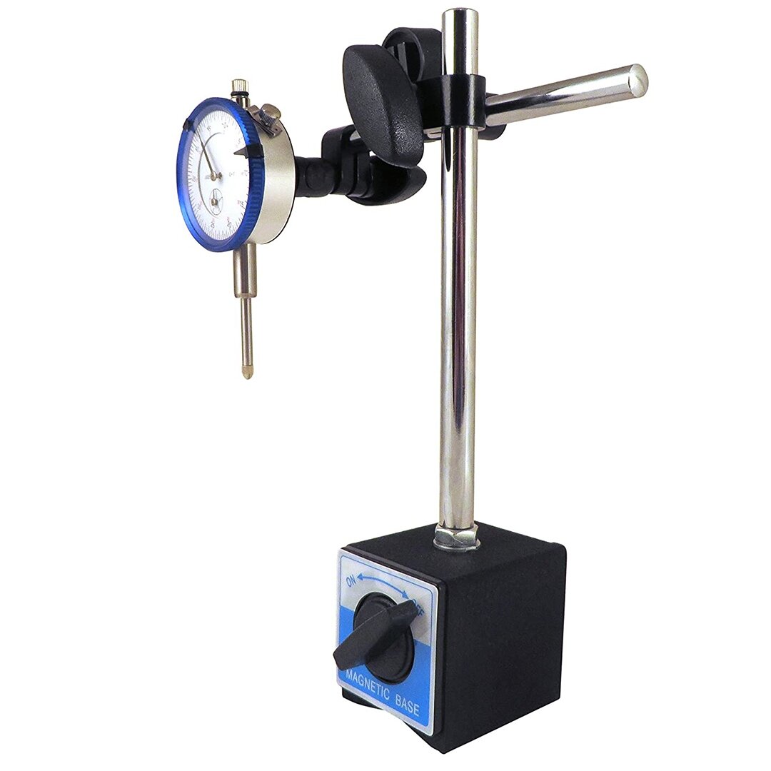 Indikatorius su magnetiniu stovu 0-10mm NUOMA