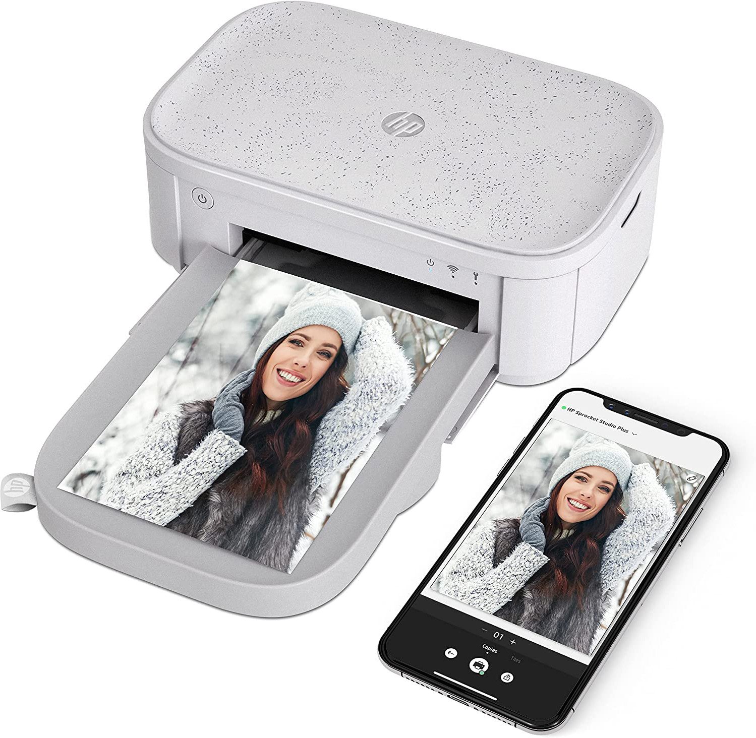 HP photo printer Sprocket Studio Plus