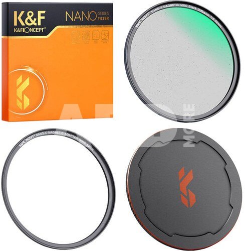 Nano-X Magnetic Black Mist Filter 1/8 with Adapter Ring & Lens Cap (82mm)