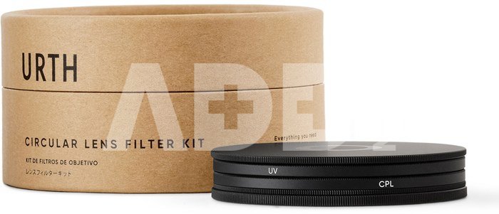 Urth 40.5mm UV + Circular Polarizing (CPL) Lens Filter Kit
