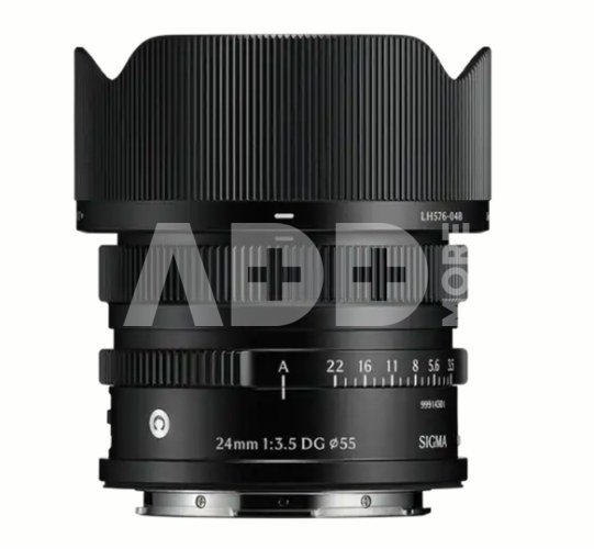 Sigma 24mm F3.5 DG Contemporary L-Mount (Black) + 5 METŲ GARANTIJA