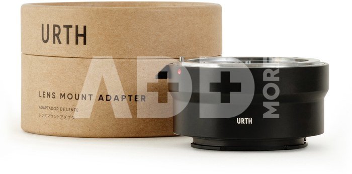 Urth Lens Mount Adapter: Compatible with Nikon F Lens to Sony E Camera Body