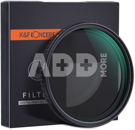 55MM Nano-X Variable/Fader ND Filter, ND8~ND128, W/O Black Cross