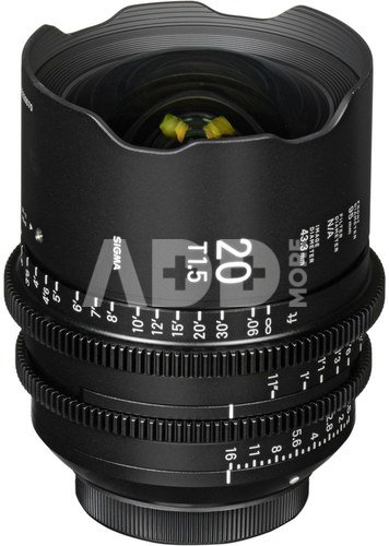 Sigma 20mm T1.5 FF (Canon EF)