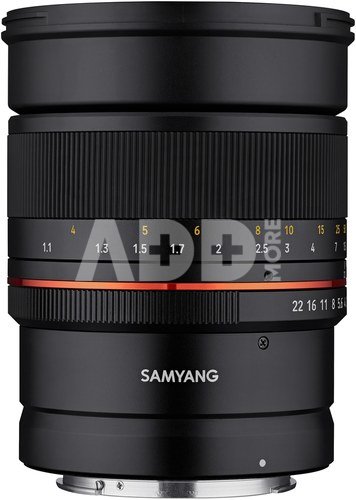 Samyang MF 85mm F1.4; Canon RF