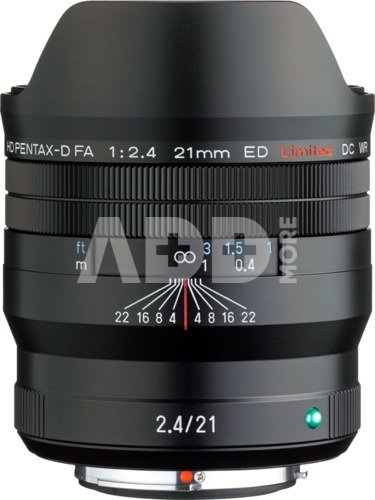 PENTAX HD D FA 21MM F/2.4 ED LIMITED DC WR BLACK