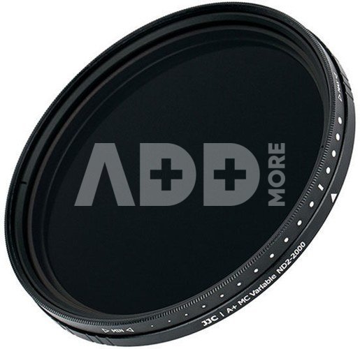 JJC 40.5mm ND2 ND2000 Variable Neutral Density Filter