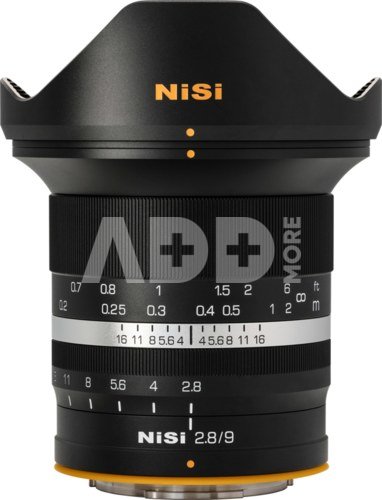 NISI LENS 9MM F2.8 FOR APS-C SONY E-MOUNT