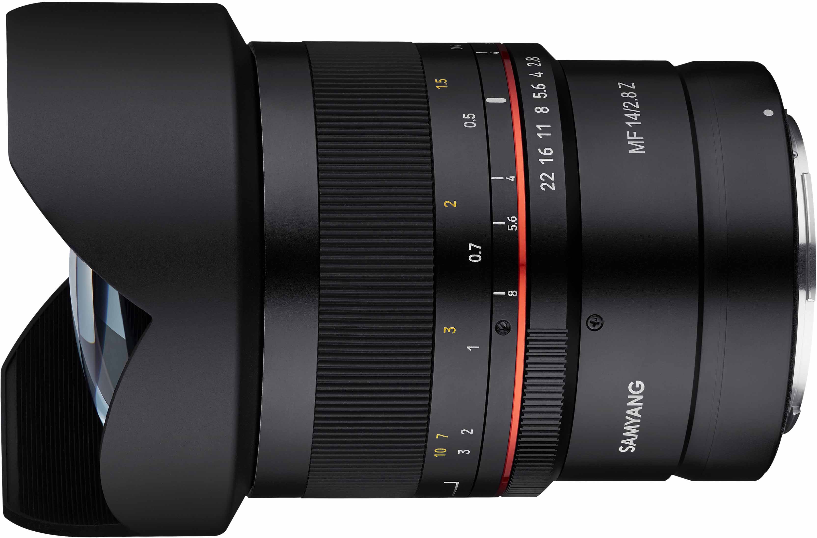 Samyang MF 14mm f/2.8 Z lens for Nikon