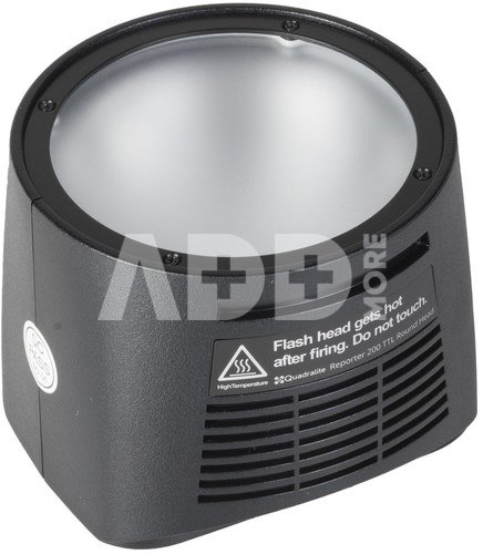 Quadralite Reporter 200 TTL apaļa galva ar ziblampu