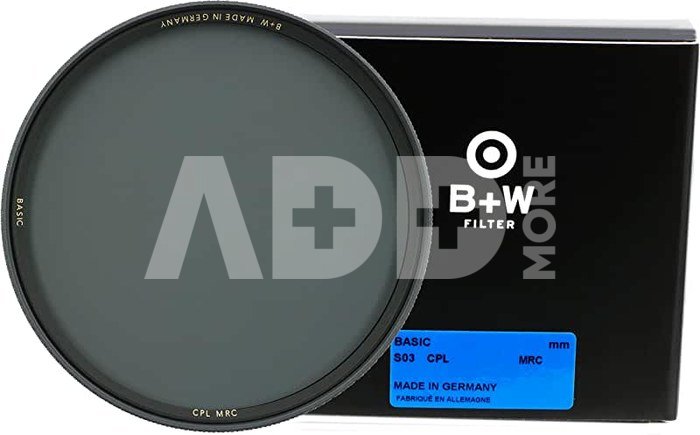 B+W Filter Basic Pol Circular MRC 77mm