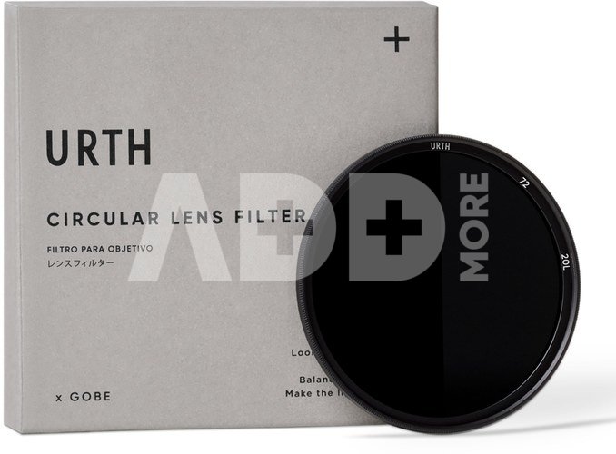 Urth 72mm ND64 (6 Stop) Lens Filter (Plus+)