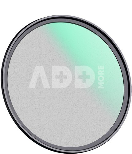 K&F 67MM C Series Black Mist Filter 1/4, Ultra-thin multilayer Green Coating