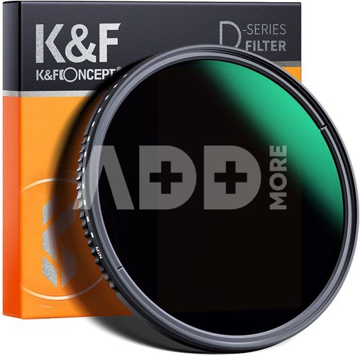 82mm, ND3-1000, ultra-thin variable ND, Waterproof, Green Coated