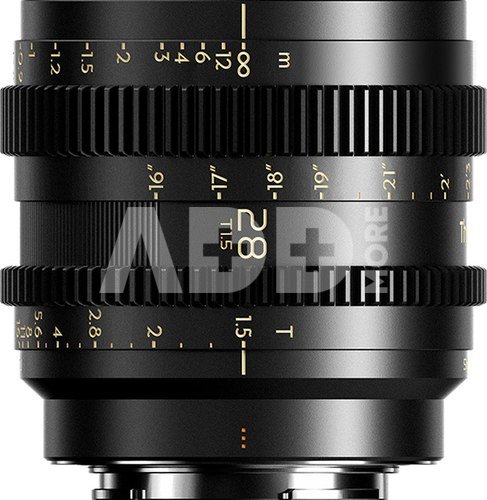 Thypoch DZOFilm Simera-C 28mm T1.5 FF Prime Cine Lens (E-Mount)