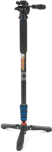 3 Legged Thing Punks Trent 2.0 Monopod Kit w/DOCZ2 Foot Stabilizer Blk w/Blue