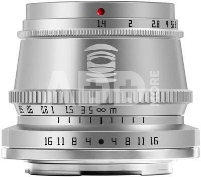 TTArtisan 35mm F1.4 APS-C Fuji FX silver