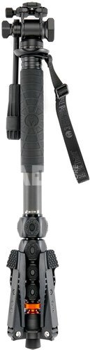 3 Legged Thing Legends Alana 2.0 Darkness/Matte Black Monopod Kit w/DOCZ2 Foot Stabilizer & AH Trinity Darkness/Matte Black