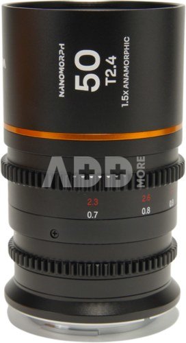 LaowaÂ NanomorphÂ 50mmÂ T2.4Â 1.5XÂ S35 (Amber) L Mount