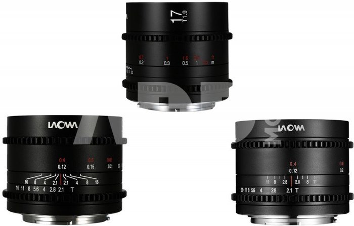 Lens Kit Venus Optics Cine Prime Wide for Micro 4/3