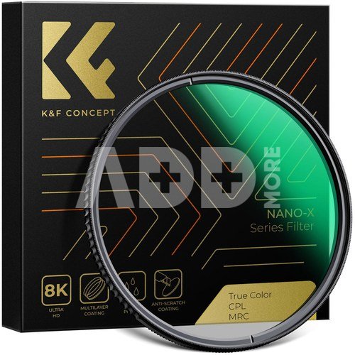 K&F Concept K&F 67MM CPL Filter True Color Circular Polarizers Filter with 28 Multi-Layer Coatings