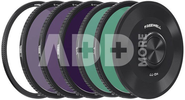 Five filters kit Freewell M2 Series Quick Swap 77mm