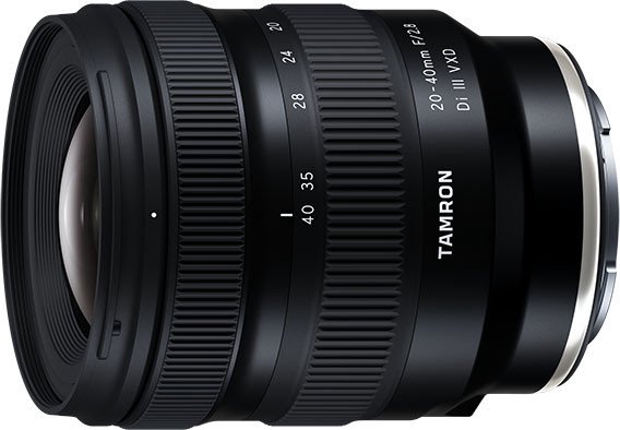 Tamron 20-40mm f/2.8 Di III VXD lens for Sony E