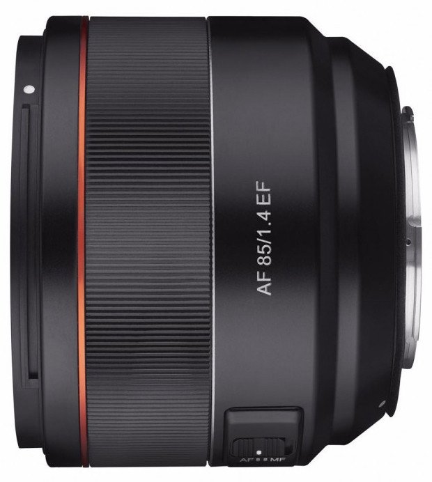 Samyang AF 85mm f/1.4 lens for Canon