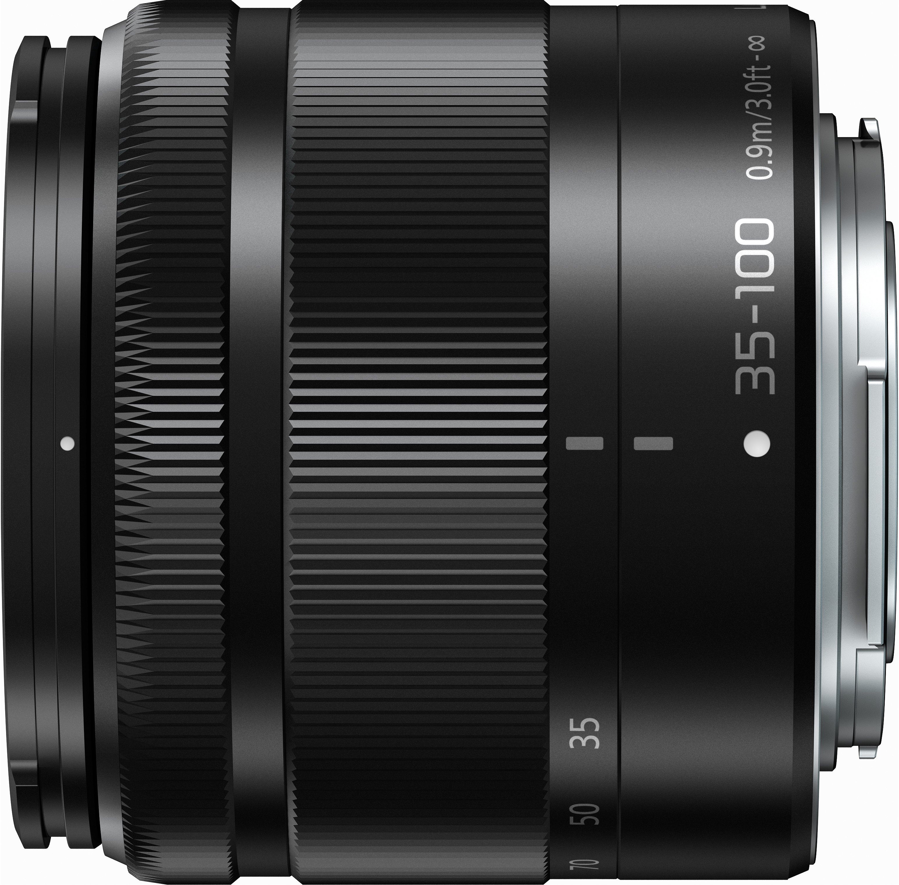 Panasonic Lumix G Vario 35-100mm f/4.0-5.6 ASPH MEGA O.I.S, black