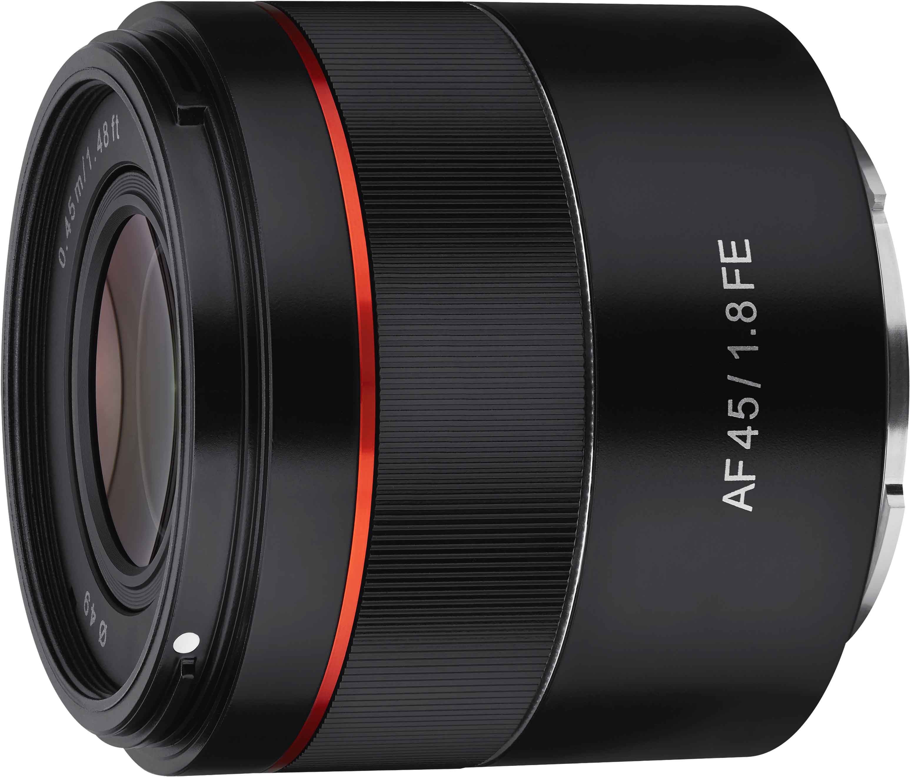 Samyang AF 45mm f/1.8 FE lens for Sony