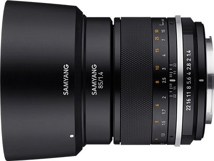 Samyang MF 85mm f/1.4 MK2 lens for Sony