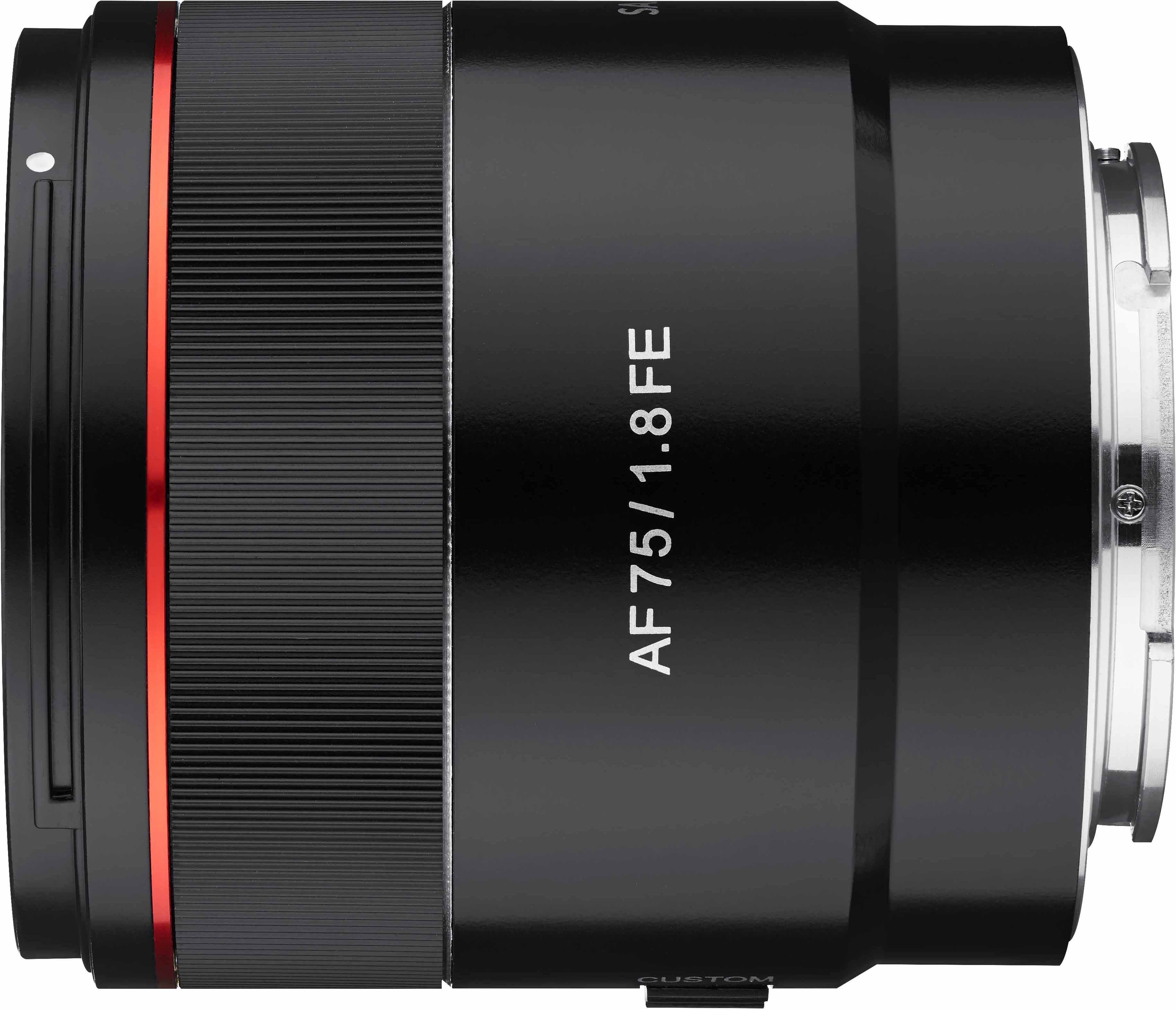 Samyang AF 75mm f/1.8 lens for Sony