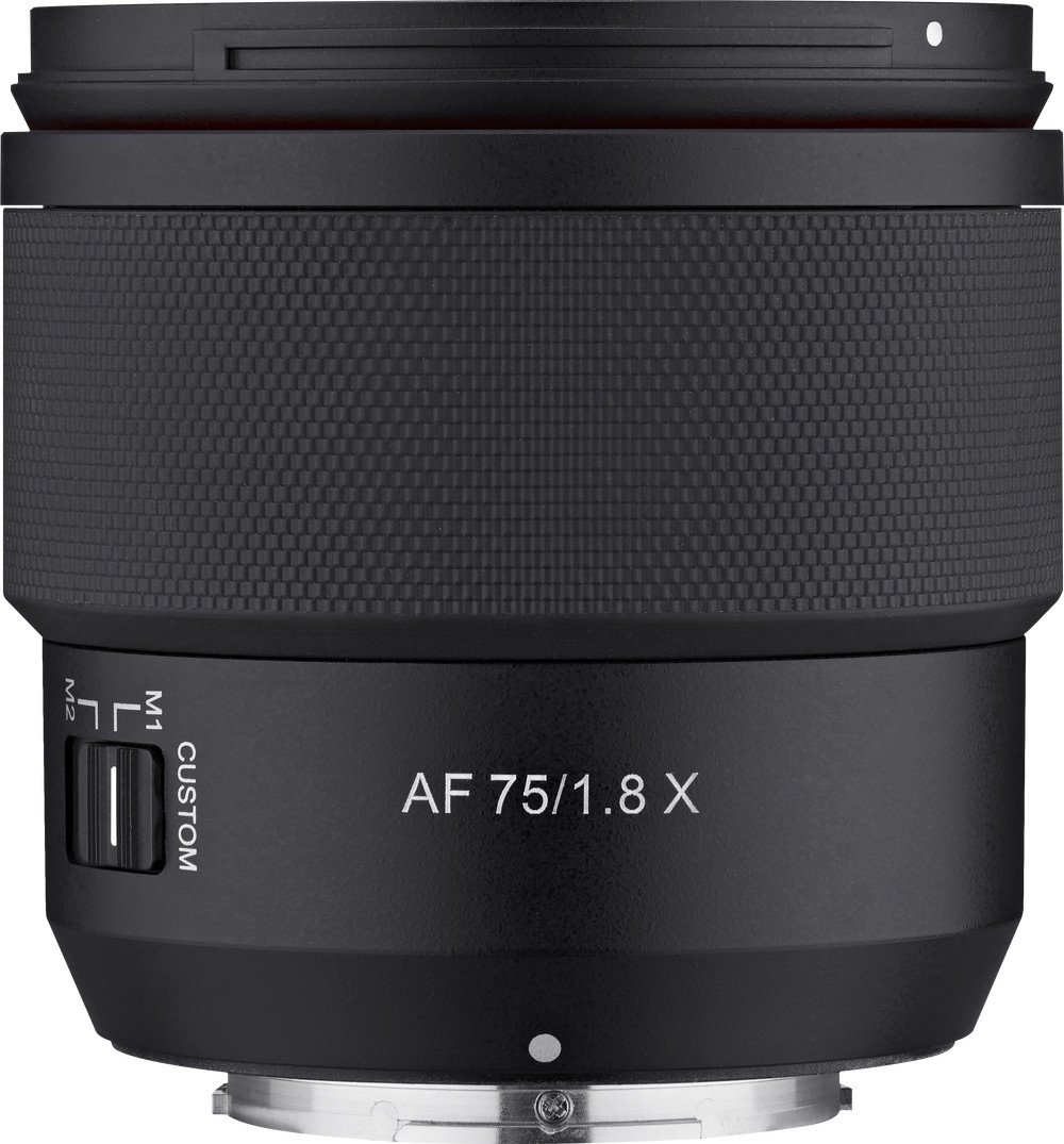 Samyang AF 75mm f/1.8 lens for Fujifilm