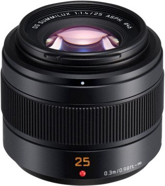 Panasonic Leica DG Summilux 25mm f/1.4 II ASPH. lens, black