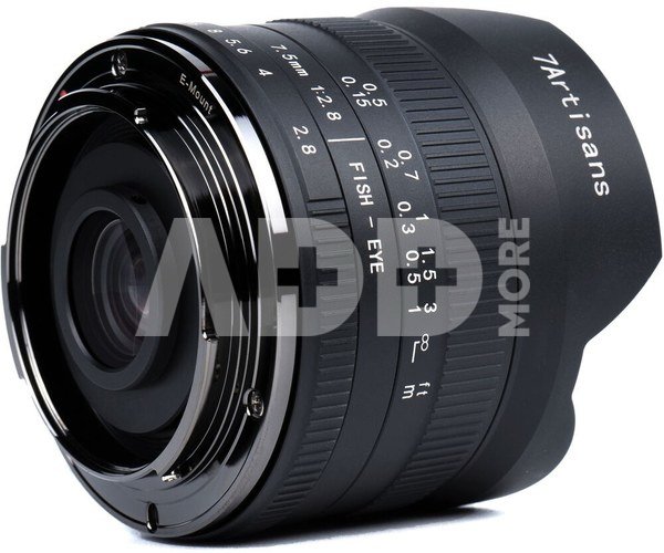 7Artisans 7.5mm F2.8 II M43