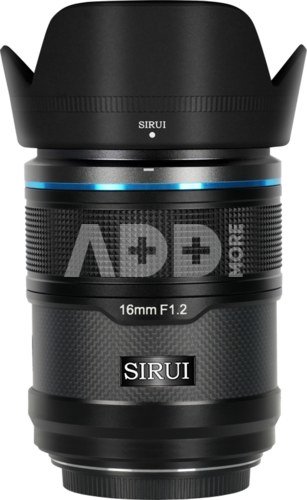 Sirui Sniper Lens APS-C AF 16mm F1.2 X-Mount Black Carbon