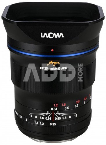 Laowa Argus Venus Optics 25 mm f/0.95 APO lens for Fujifilm X