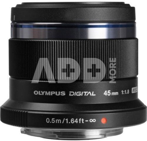 Olympus M.Zuiko 45mm F1.8 (Black)