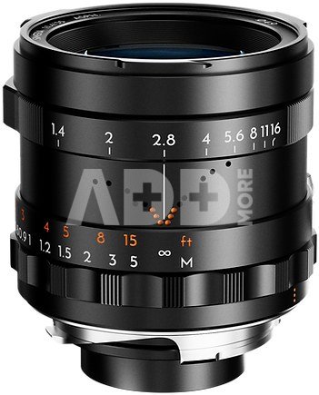 Simera 35mm f1.4 for Leica M Mount Full-frame Photography Lens - Black