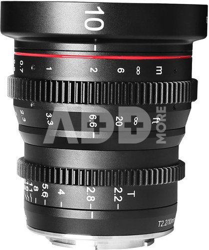 Meike MK 10mm T2.2 Fuji X vatting