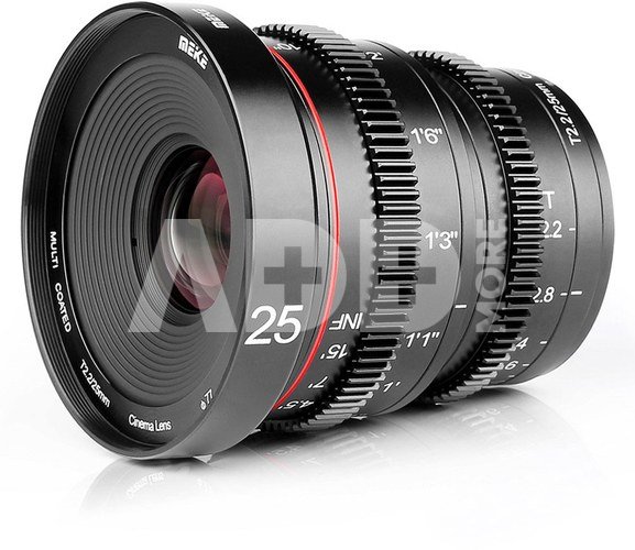 Meike MK 25mm T2.2 Micro 4/3-mount