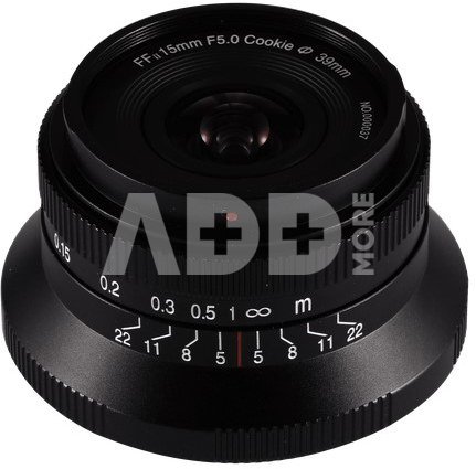 Laowa 15mm f/5 Cookie FF Leica M Black