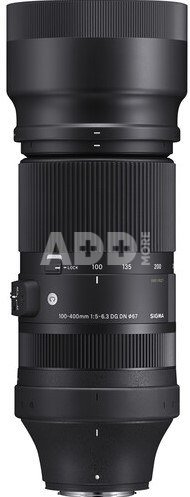 Sigma 100-400mm F5-6.3 DG DN OS [Contemporary] for Fujifilm X-Mount + 5 METŲ GARANTIJA