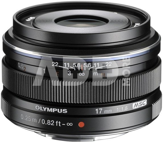 Olympus M.Zuiko 17mm F1.8 (Black)
