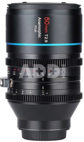 SIRUI ANAMORPHIC LENS 1,6X FULL FRAME 50MM T2.9 RF-MOUNT