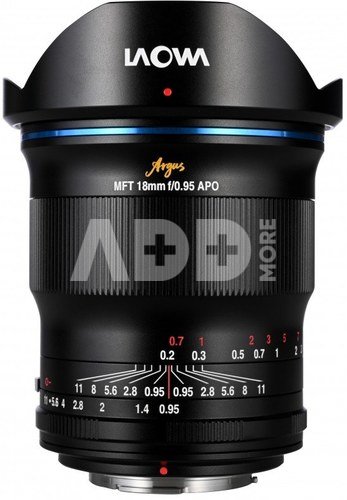 Laowa Venus Optics Argus 18 mm f/0.95 APO lens for Micro 4/3